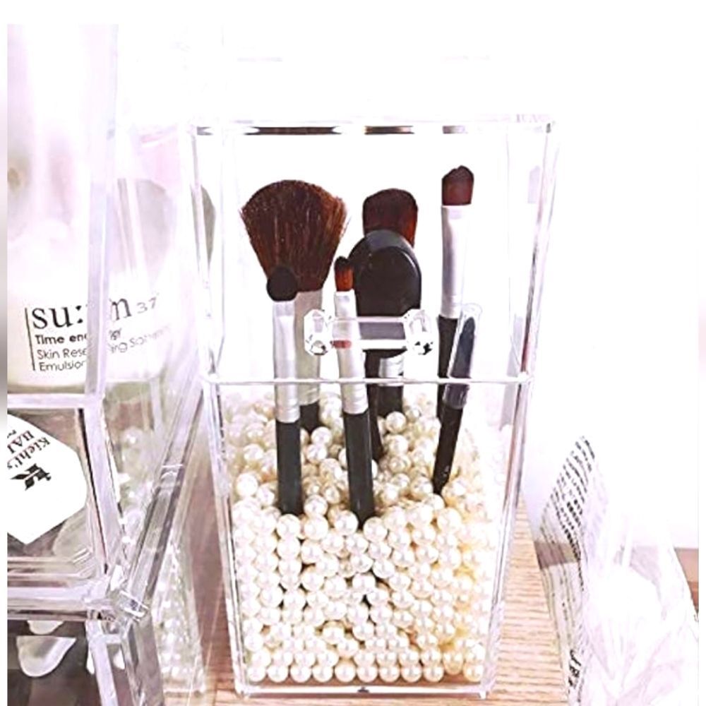 Porte Pinceaux Acrylic Brush Holder w/Removable Dividers